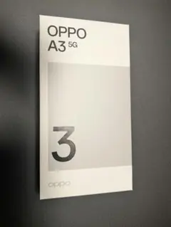 新品未開封 OPPO A3 5G 4GB 128GB ブラック 黒