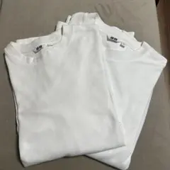 【2枚セット】エアリズムコットンクルーネックTシャツ 白Mサイズ