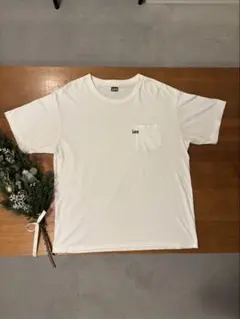 Lee ポケット付き Tシャツ L ホワイト