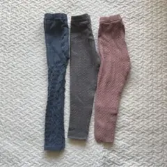 レギンス（スパッツ）3枚セット　100〜110サイズ