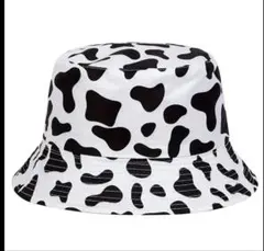 牛柄 バケットハット
