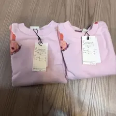 Paul Smith ピンク ウサギ刺繍 トレーナー