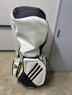 藤*野様 adidas ゴルフバッグ ホワイト/ネイビー