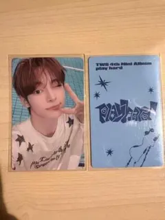 withfans yzy 一直娯 中華 straykids トレカ　セット　公式 TWS シニュ playhard 中華 一直娯 yzy トレカ withfans - メルカリ