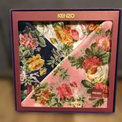 KENZO 花柄ハンカチ 3枚セット ギフトボックス入り