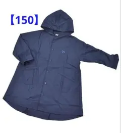 新品★POMPKINS★150★リボン刺繍レインコート