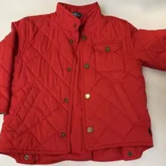 ポロ・ラルフ・ローレン キルティングジャケット レッド