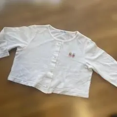 familiar カーディガン 80サイズ ホワイト