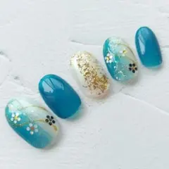 【サイズオーダー】和のネイルチップ　卒業式/成人式/和装結婚式/お着物/など