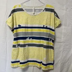 drug store's 半袖 Tシャツ ボーダー 豚のサムネイル