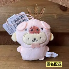 サンリオキャラクターズ どうぶつ着ぐるみマスコット ブタ編 ポムポムプリン