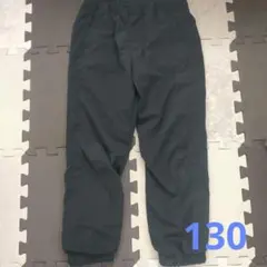 UNIQLO 黒 長ズボン 130　裏起毛