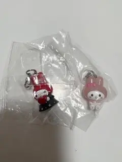 サンリオ　ゆるっとめじるしアクセサリー　はーとのこあくま マイメロ