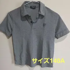 COMME CA ISM グレー ポロシャツ 140A