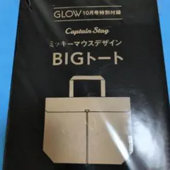 キャプテンスタッグ ミッキーマウスデザイン BIGトートバッグディズニー雑誌付録