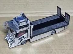 マイクロターボ 1/64 デコトラ積載車 リミテッドエディション シルバー