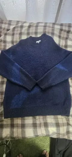 値下げ対応　Rocky Monroeネイビー ニットセーター