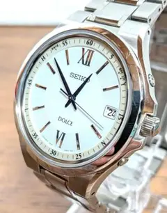 SEIKO DOLCE メンズ 腕時計 ソーラー電波 クォーツ SADZ123
