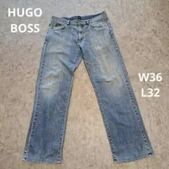 BOSS HUGO BOSS メンズ ストレートデニムパンツ W36/L32のサムネイル