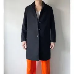 2017's GAP ミニマル ブラック 黒 ウール チェスターコートのサムネイル
