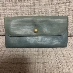銀座和光 アントニーニ青いレザー サコッシュ 3ポケット(訳あり 
