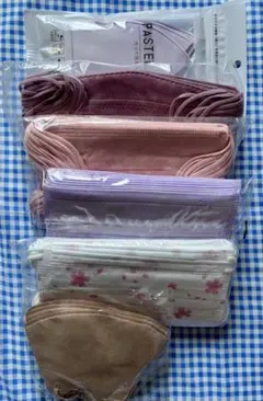 レギュラーサイズマスク　6種類　６０枚以上