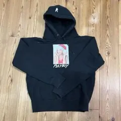プレイボーイ サンタ帽子デザイン パーカー
