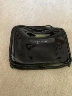 agnis b. ブラックポーチ