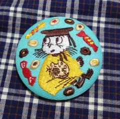 MOOMIN ムーミン　刺繍缶バッジ　クリップダッス　　コレクション