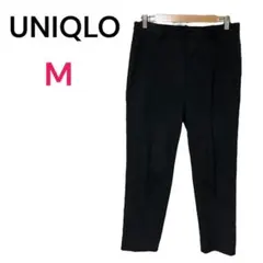 ユニクロ／UNIQLO パンツ　スラックス　ストレート　ウエストゴム付き　美品M