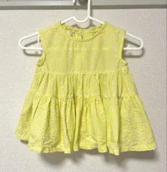 BREEZE 小花柄 ワンピース（イエロー）