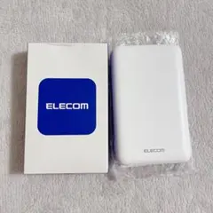 【⭐︎-5】ELECOM モバイルバッテリー 10000mAh 18W急速充電対応