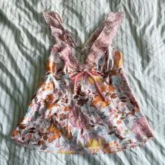 Victoria's Secret Y2K フローラルキャミソールのサムネイル