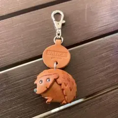 VANCA JAPAN 本革 ハリネズミ キーホルダー