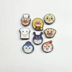 クロックス ジビッツ アンパンマン 顔 8個 バラ売り可のサムネイル