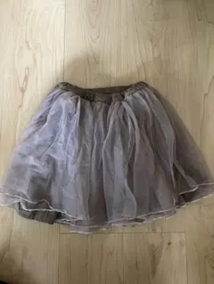 pairMANON チュールスカート 120cm ブラウンのサムネイル