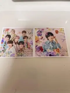なにわ男子　大西流星　名古屋　ましかくフォト　アイドル 写真 2枚セット