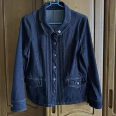オンワード　ジェーンモア　ダークブルーデニムジャケット