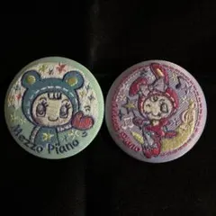 刺繍缶バッチ　ナルミヤキャラクターズ