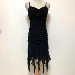 ignimoh's ブラックカラー キャミソールドレス