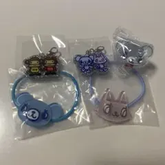 ナルミヤキャラクターズ ミント ペコ ちびゾーくん キー子 5点セット