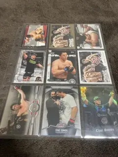 【貴重】 UFCカード　チェール・ソネン　9枚セット