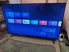 TCL 43P63E 43型 4K対応 チューナーレステレビ 未使用近い極美品