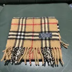 Burberry's チェック柄 マフラー 100%ラムウール