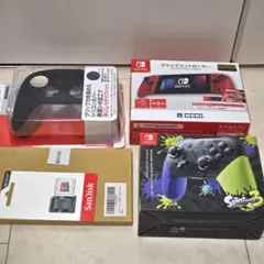 Switch用品盛り合わせ　プロコン　MicroSDカード等