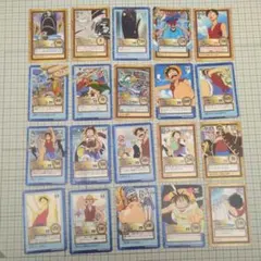 【まとめ売り】ワンピース カードダス ハイパーバトル ルフィ 20枚 初期