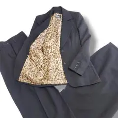 ドルチェアンドガッバーナ スーツセットアップ 3ピース レオパード柄 ドルガバ