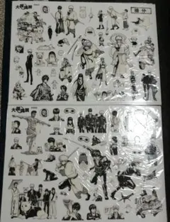 大銀魂展 ウォールステッカー 万事屋&真選組セット