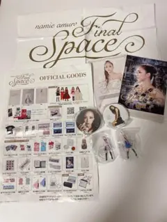 安室奈美恵　Final Space グッズセット　アクリルスタンド　缶バッチ