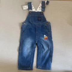 Wrangler スヌーピー デニム オーバーオールのサムネイル